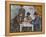 The Card Players-Paul Cézanne-Framed Premier Image Canvas