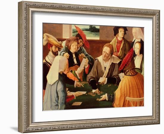 The Card Players-Lucas van Leyden-Framed Giclee Print