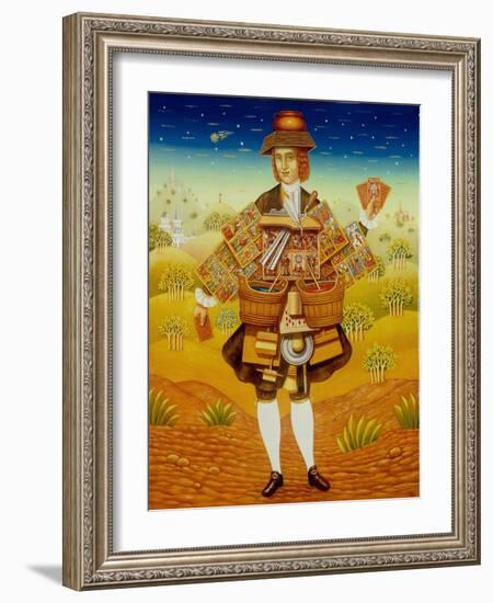 The Card Seller, 2003-Frances Broomfield-Framed Giclee Print