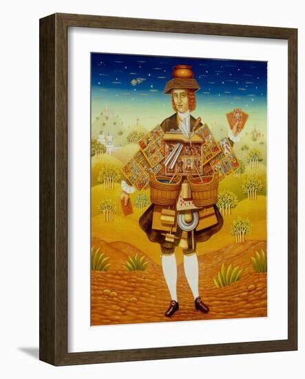 The Card Seller, 2003-Frances Broomfield-Framed Giclee Print