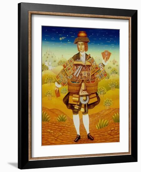 The Card Seller, 2003-Frances Broomfield-Framed Giclee Print