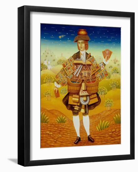 The Card Seller, 2003-Frances Broomfield-Framed Giclee Print