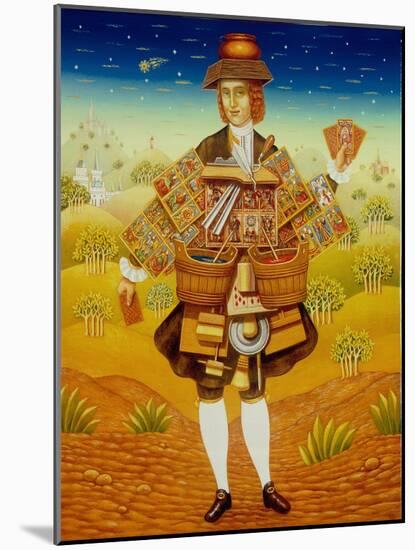 The Card Seller, 2003-Frances Broomfield-Mounted Giclee Print