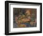 The Card Table, L'Eveche-Susan Ryder-Framed Giclee Print