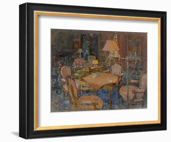 The Card Table, L'Eveche-Susan Ryder-Framed Giclee Print