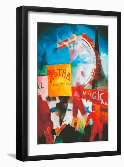 The Cardiff Team, 1912-1913-Robert Delaunay-Framed Giclee Print