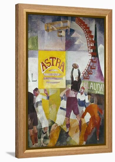 The Cardiff Team-Robert Delaunay-Framed Stretched Canvas