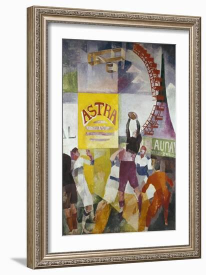 The Cardiff Team-Robert Delaunay-Framed Art Print