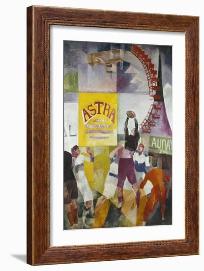 The Cardiff Team-Robert Delaunay-Framed Art Print