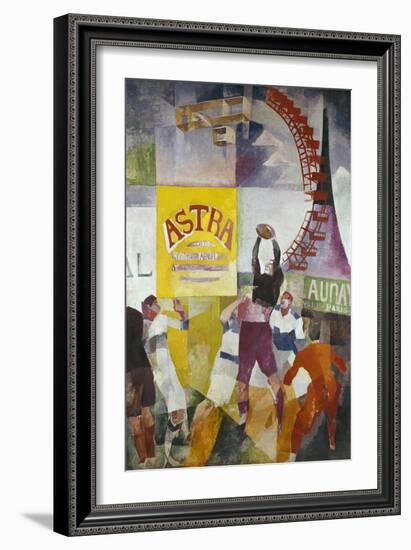 The Cardiff Team-Robert Delaunay-Framed Art Print