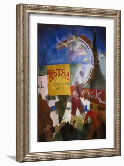 The Cardiff Team-Robert Delaunay-Framed Art Print