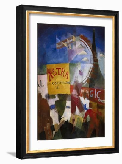 The Cardiff Team-Robert Delaunay-Framed Art Print