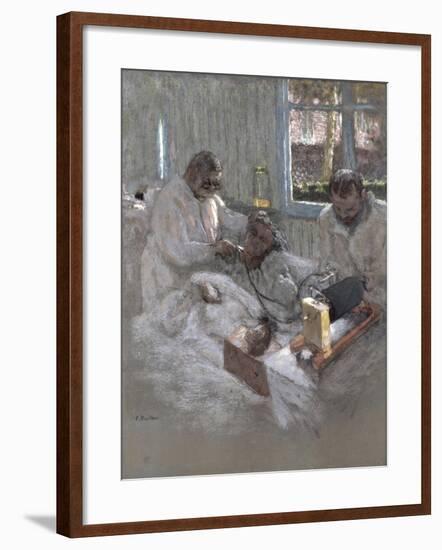 The Cardiologist Henri Vaquez-Edouard Vuillard-Framed Giclee Print