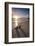 The Caribbean Sunset Frames the Remains of Tree Trunks on Ffryes Beach, Antigua-Roberto Moiola-Framed Photographic Print