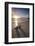 The Caribbean Sunset Frames the Remains of Tree Trunks on Ffryes Beach, Antigua-Roberto Moiola-Framed Photographic Print
