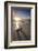 The Caribbean Sunset Frames the Remains of Tree Trunks on Ffryes Beach, Antigua-Roberto Moiola-Framed Photographic Print