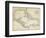 The Caribbean with the West Indies and the Coasts of the United States and the Spanish Possessions-John Blair-Framed Photographic Print