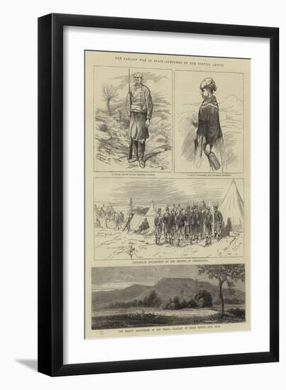 The Carlist War in Spain-Alfred Chantrey Corbould-Framed Giclee Print