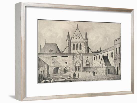 The Carmelite monastery on the Rue d'Enfer, Paris, 1915-Unknown-Framed Giclee Print