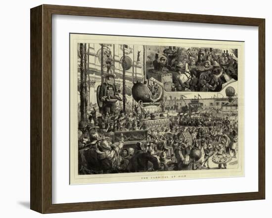 The Carnival at Nice-Godefroy Durand-Framed Giclee Print