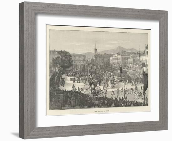 The Carnival at Nice-null-Framed Giclee Print