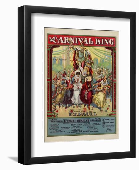 The Carnival King, Sam DeVincent Collection, National Museum of American History-null-Framed Premium Giclee Print