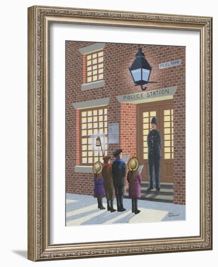 The Carolers-Peter Szumowski-Framed Giclee Print