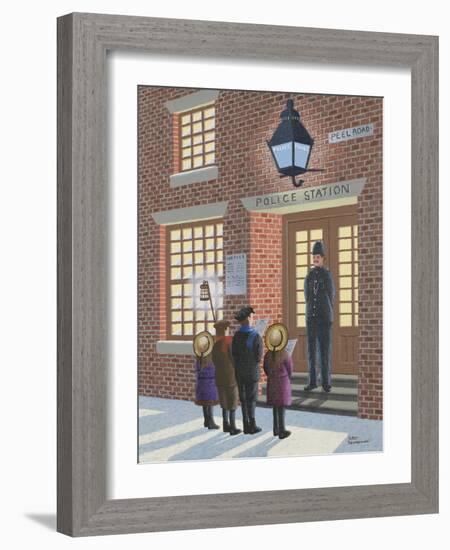 The Carolers-Peter Szumowski-Framed Giclee Print