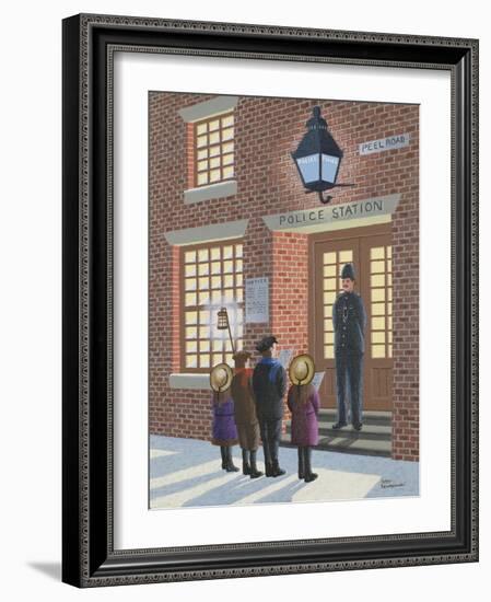 The Carolers-Peter Szumowski-Framed Giclee Print