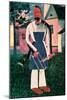 The Carpenter III, 1910-Kasimir Malevich-Mounted Giclee Print