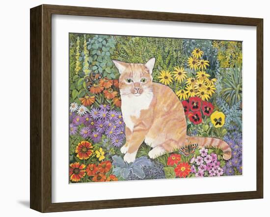 The Carpenter's Cat-Hilary Jones-Framed Giclee Print