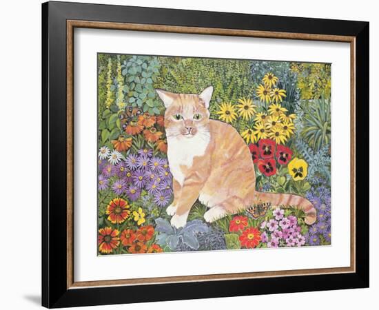 The Carpenter's Cat-Hilary Jones-Framed Giclee Print