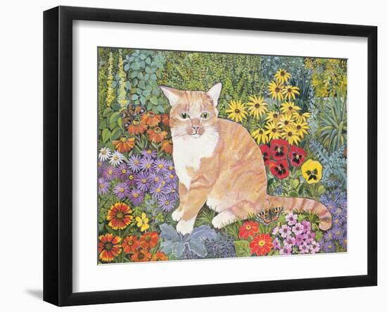 The Carpenter's Cat-Hilary Jones-Framed Giclee Print