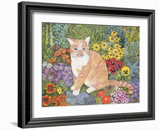 The Carpenter's Cat-Hilary Jones-Framed Giclee Print