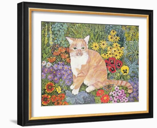 The Carpenter's Cat-Hilary Jones-Framed Giclee Print