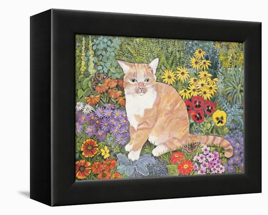 The Carpenter's Cat-Hilary Jones-Framed Premier Image Canvas