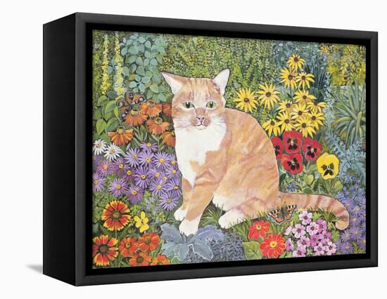 The Carpenter's Cat-Hilary Jones-Framed Premier Image Canvas