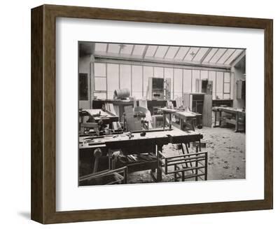 'The Carpenter's Workshop, from the Workshops of the Bauhaus, Weimar, 1923'  Giclee Print | Art.com