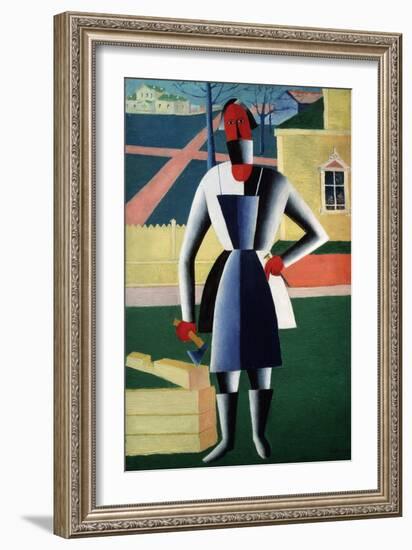 The Carpenter-Kasimir Malewitsch-Framed Giclee Print