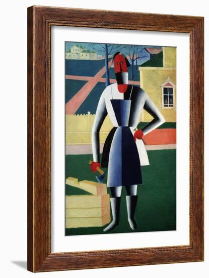 The Carpenter-Kasimir Malewitsch-Framed Giclee Print