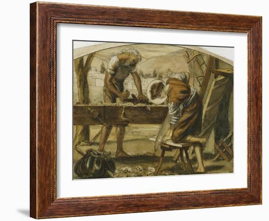 The Carpenter-Arthur Hughes-Framed Giclee Print