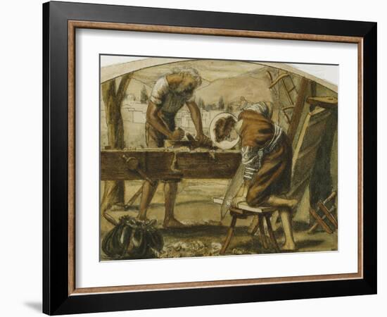 The Carpenter-Arthur Hughes-Framed Giclee Print