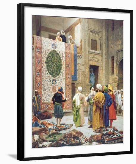 The Carpet Market-Jean-Leon Gerome-Framed Premium Giclee Print