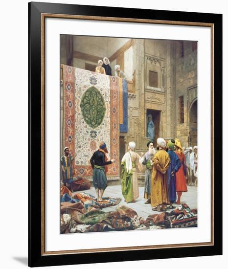 The Carpet Market-Jean-Leon Gerome-Framed Premium Giclee Print