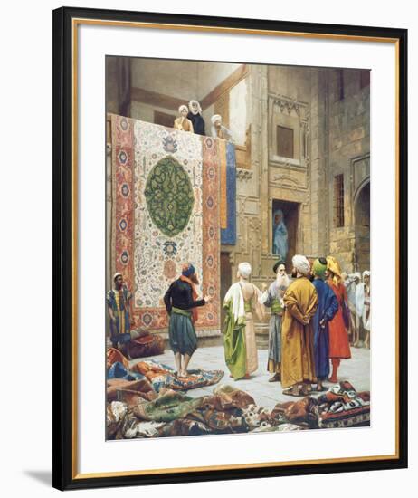 The Carpet Market-Jean-Leon Gerome-Framed Premium Giclee Print