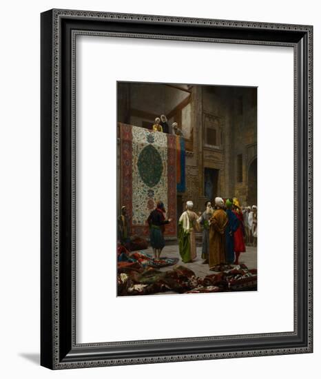 The Carpet Merchant, C.1887-Jean Leon Gerome-Framed Giclee Print