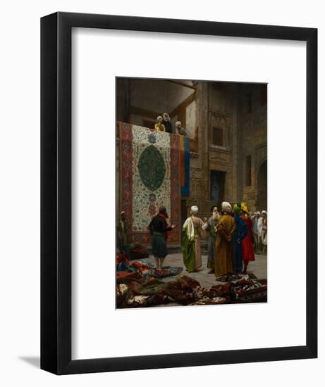 The Carpet Merchant, C.1887-Jean Leon Gerome-Framed Giclee Print