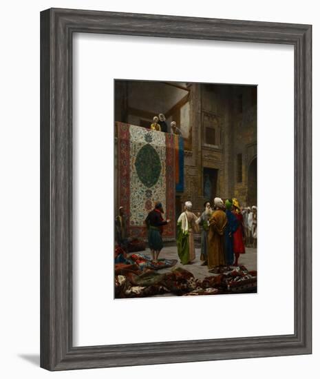 The Carpet Merchant, C.1887-Jean Leon Gerome-Framed Giclee Print