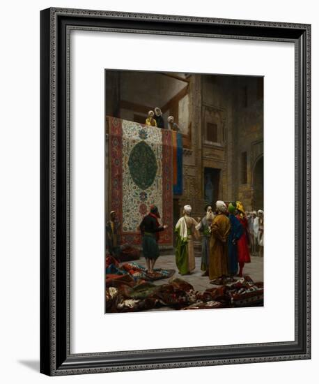 The Carpet Merchant, C.1887-Jean Leon Gerome-Framed Giclee Print