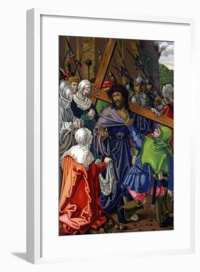 The Carrying of the Cross, 15th Century-H Moulin-Framed Giclee Print